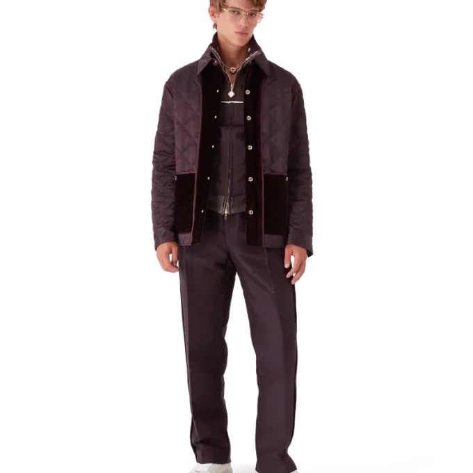 Satin Quilted Jacket Satin Quilted Jacket