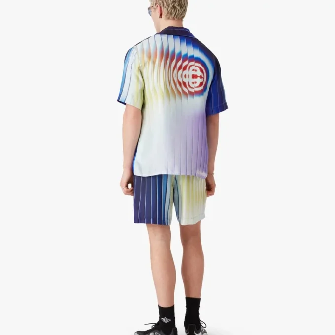 Shockwave Short Sleeve Silk Shirt Shockwave Short Sleeve Silk Shirt