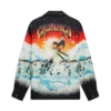Ski Lake Long Sleeve Silk Twill Shirt Ski Lake Long Sleeve Silk Twill Shirt