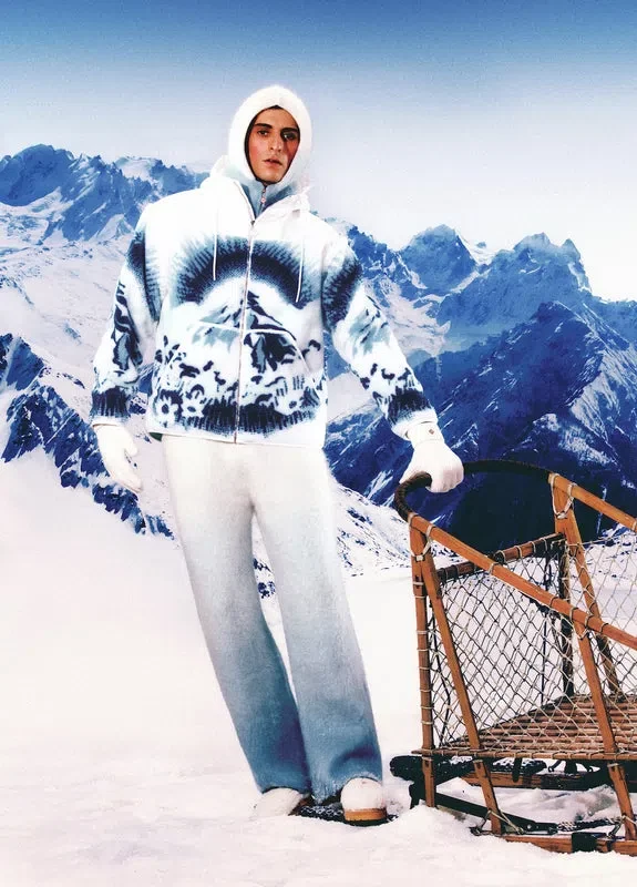 Ski Landscape Fleece Jacket Ski Landscape Fleece Jacket