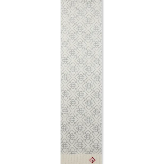 Ski Monogram Mohair Scarf Ski Monogram Mohair Scarf