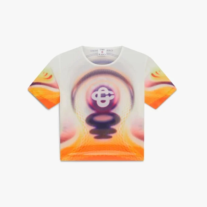 Sporchid Printed Mesh Baby Short Sleeve T-Shirt Sporchid Printed Mesh Baby Short Sleeve T-Shirt