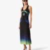 Sporchid Slinky Maxi Dress