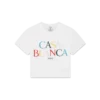 Stacked Logo Cropped T-Shirt