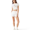 Stacked Logo Cropped T-Shirt