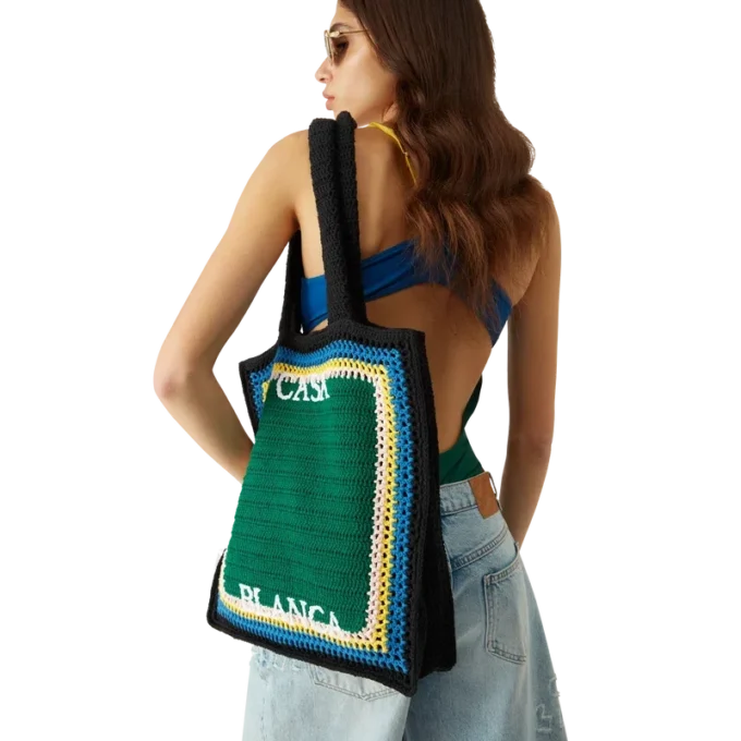 Stripe Crochet Bag Stripe Crochet Bag