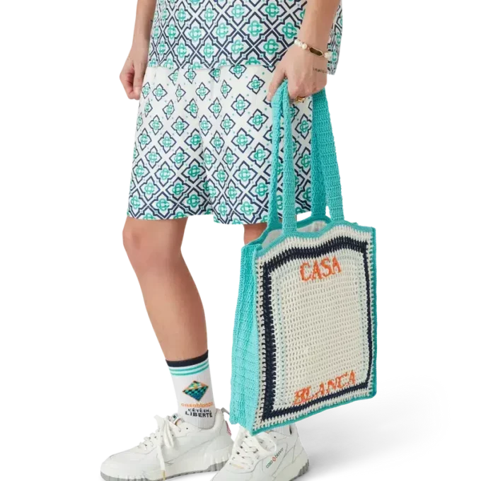 Stripe Crochet Bag Stripe Crochet Bag