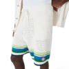 Stripe Knitted Shorts Stripe Knitted Shorts