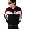 Stripe Merino Knit Track Jacket