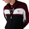 Stripe Merino Knit Track Jacket