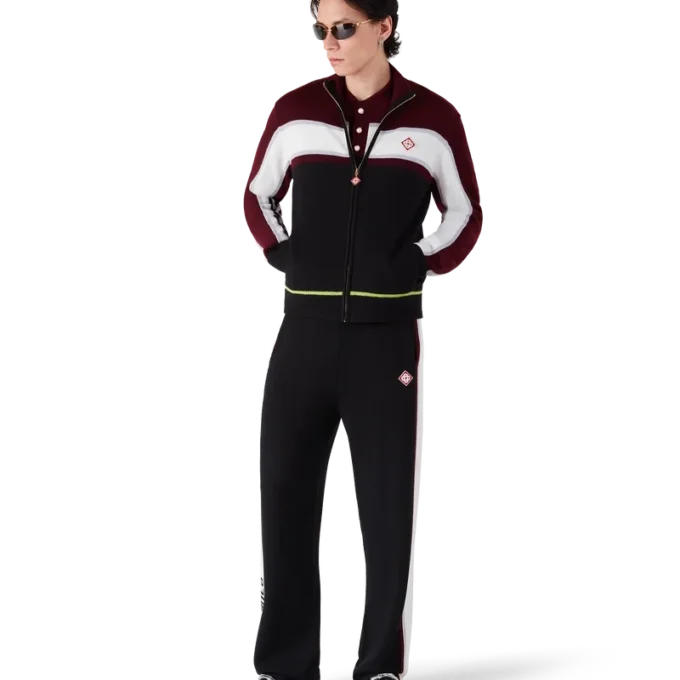 Stripe Merino Knit Trousers Stripe Merino Knit Trousers