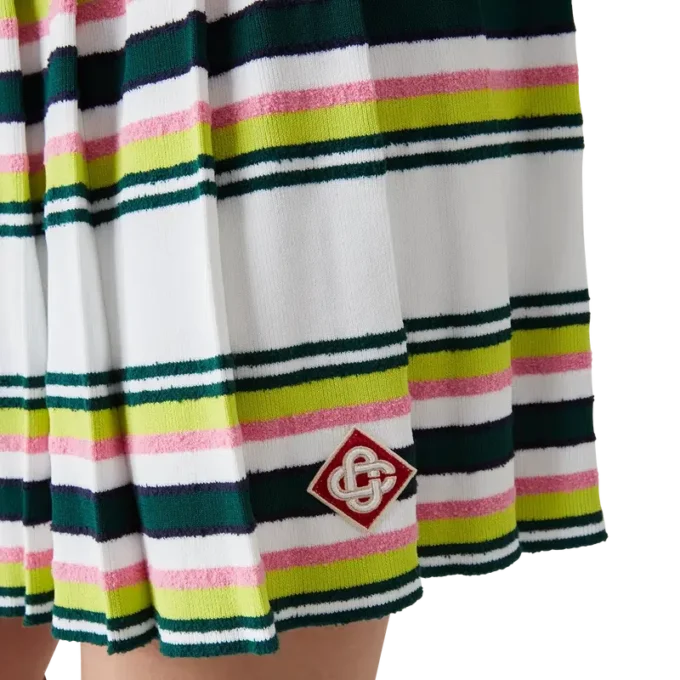 Stripe Pleated Skirt Stripe Pleated Skirt