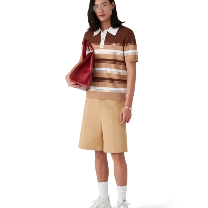 Stripe Polo Shirt