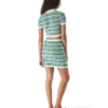 Stripe Short Sleeve Polo Shirt