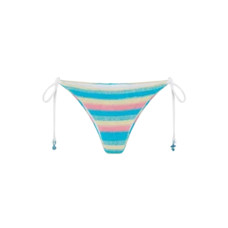 Stripe Towelling Bikini Bottom