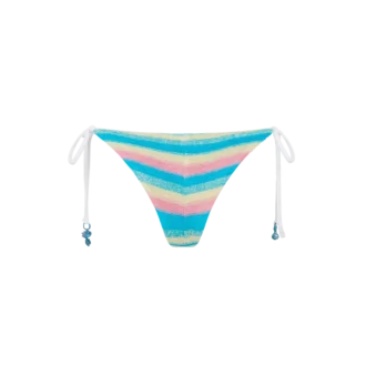 Stripe Towelling Bikini Bottom