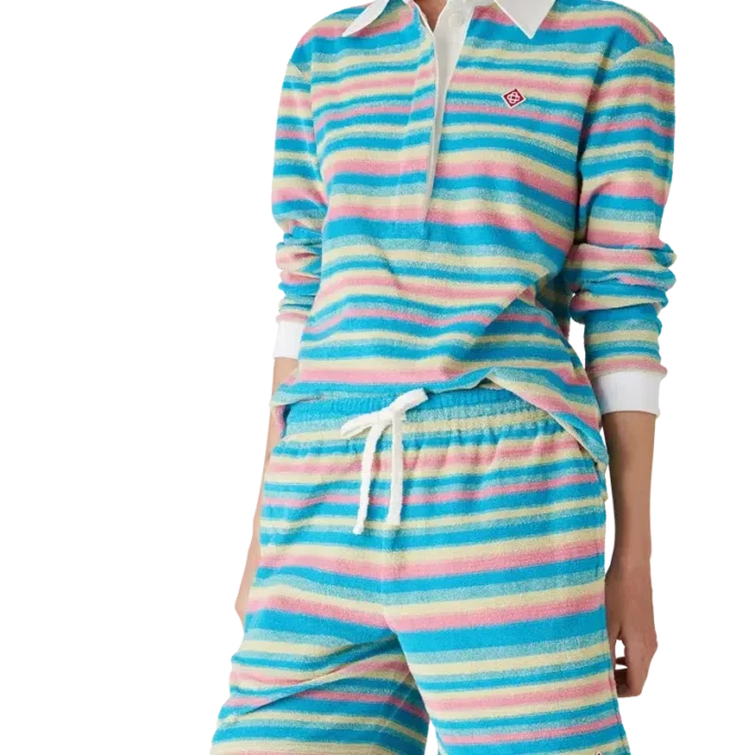 Stripe Towelling Shorts Stripe Towelling Shorts