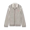 Striped Cotton Crochet Shirt Striped Cotton Crochet Shirt