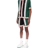 Striped Mesh Shirt Striped Mesh Shirt