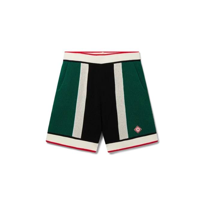 Striped Mesh Shorts Striped Mesh Shorts