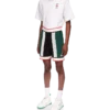Striped Mesh Shorts Striped Mesh Shorts