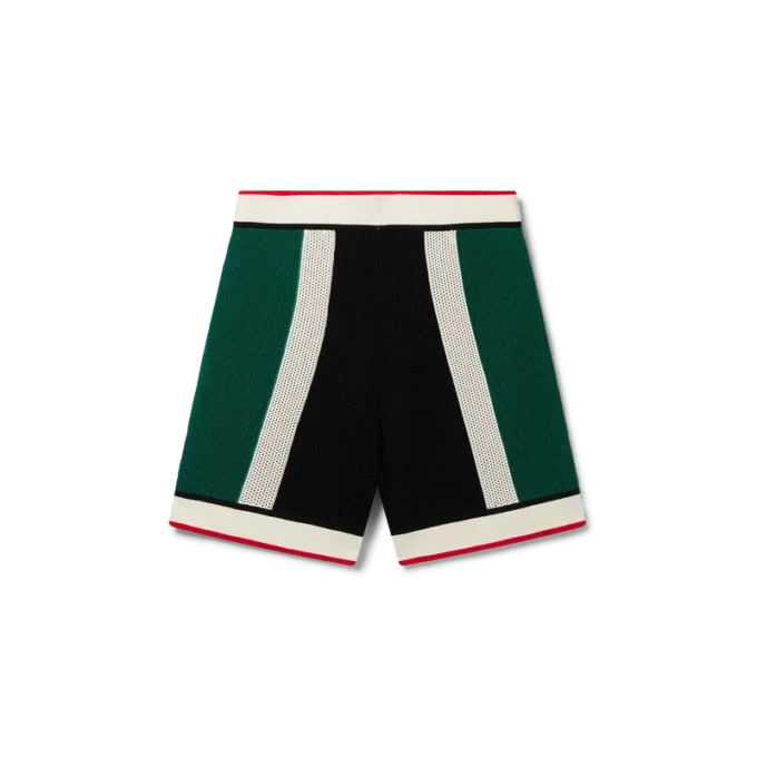 Striped Mesh Shorts Striped Mesh Shorts