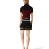 Striped Pleated Skirt