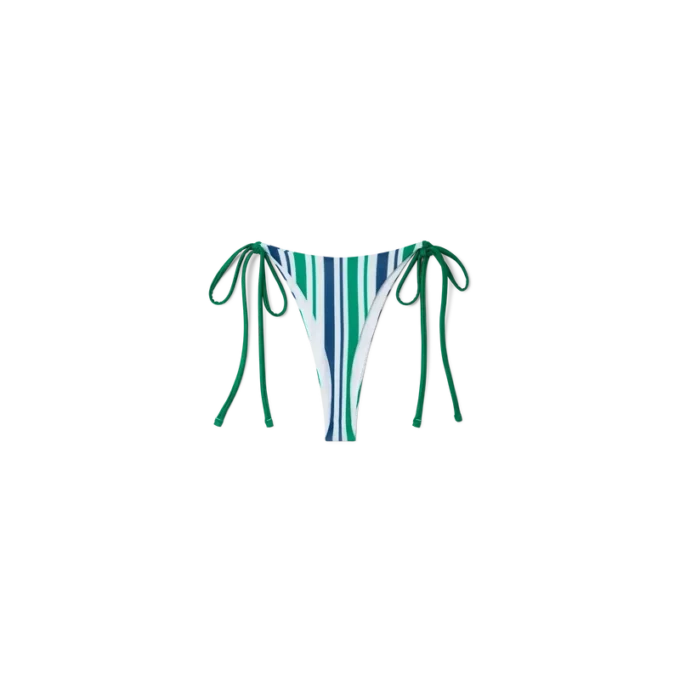 Striped String Bikini Bottom Striped String Bikini Bottom
