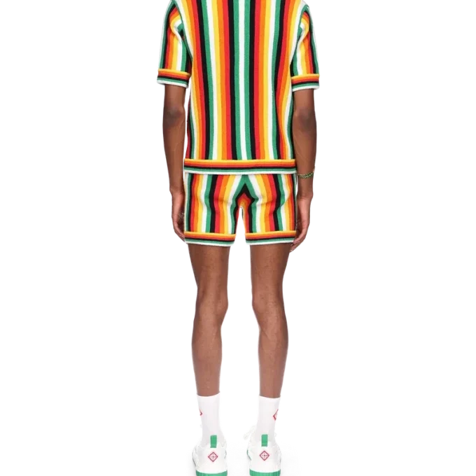 Striped Towelling Shirt Striped Towelling Shirt