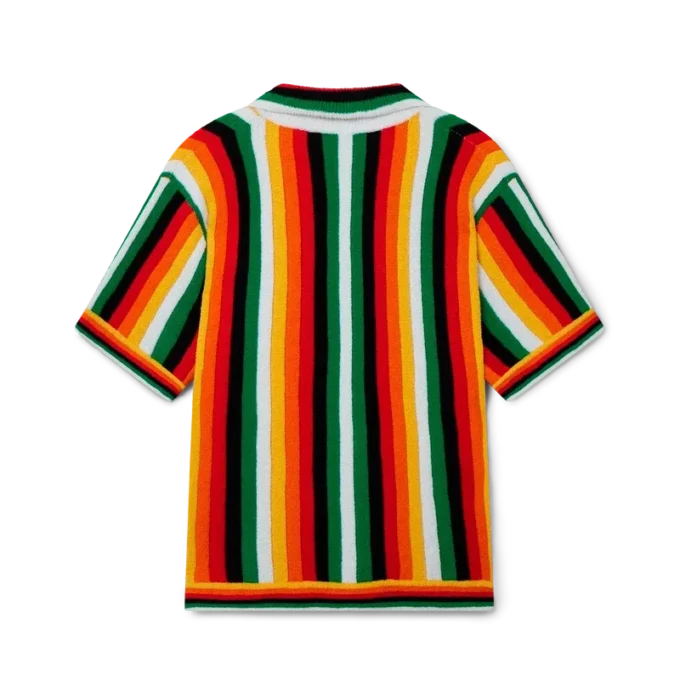 Striped Towelling Shirt Striped Towelling Shirt