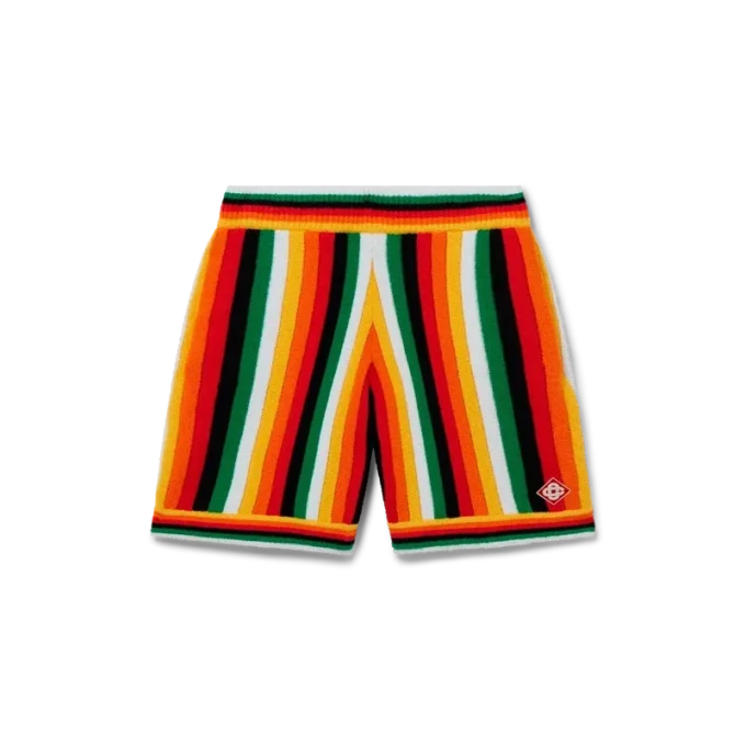 Striped Towelling Shorts Striped Towelling Shorts