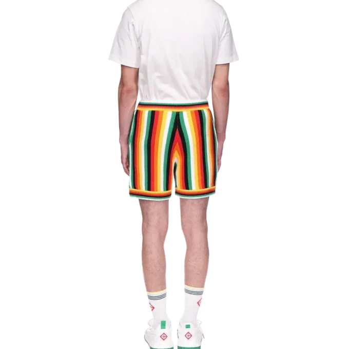 Striped Towelling Shorts Striped Towelling Shorts