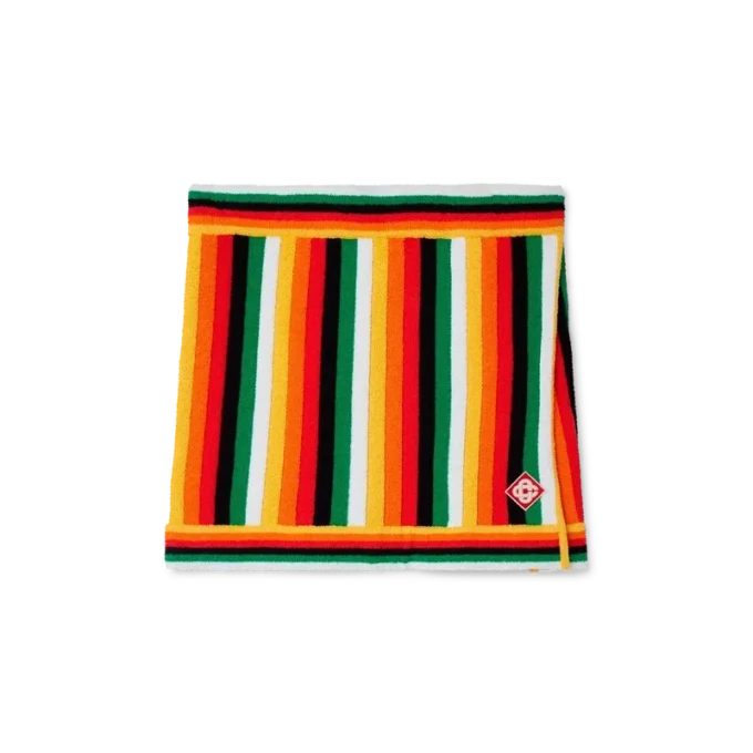Striped Towelling Skirt