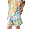 Surreal Pool Silk Shorts