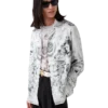 Tattoo Long Sleeve Silk Shirt Tattoo Long Sleeve Silk Shirt