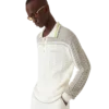 Tennis Boucle Long Sleeve Polo Shirt Tennis Boucle Long Sleeve Polo Shirt