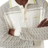 Tennis Boucle Long Sleeve Polo Shirt Tennis Boucle Long Sleeve Polo Shirt