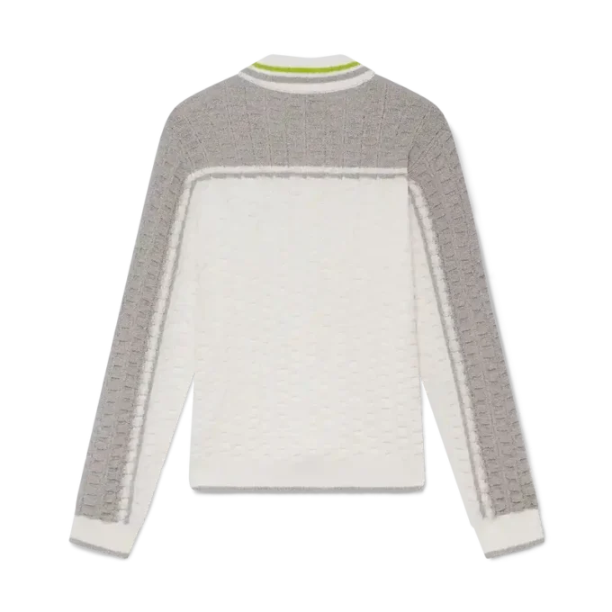 Tennis Boucle Long Sleeve Polo Shirt Tennis Boucle Long Sleeve Polo Shirt