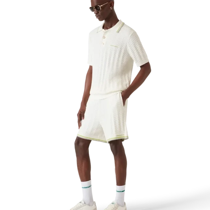 Tennis Boucle Polo Shirt Tennis Boucle Polo Shirt