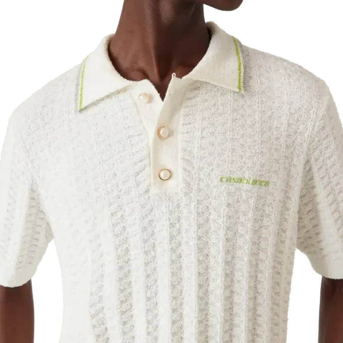 Tennis Boucle Polo Shirt Tennis Boucle Polo Shirt