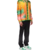 Tennis Club En Fleur Silk Shirt
