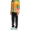 Tennis Club En Fleur Silk Shirt