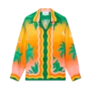 Tennis Club En Fleur Silk Shirt
