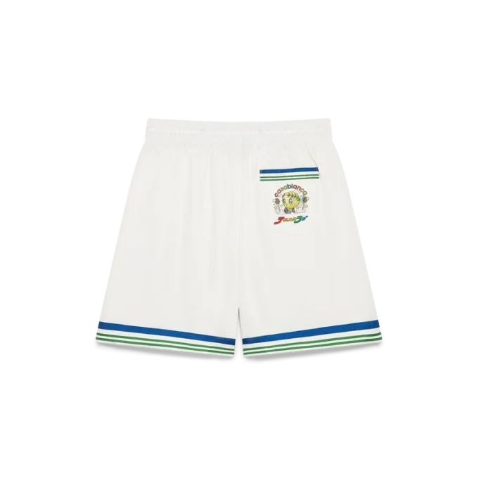 Tennis Club Icon Silk Twill Shorts