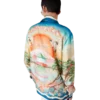 Tennis Club Long Sleeve Silk Shirt