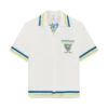 Tennis Club Short Sleeve Silk Shirt