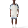 Tennis Cotton Crochet Short Sleeve Shirt