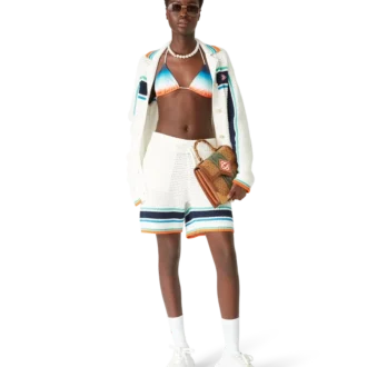 Tennis Crochet Shacket
