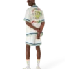 Tennis Mascot Short Sleeve Silk Twill Shirt
