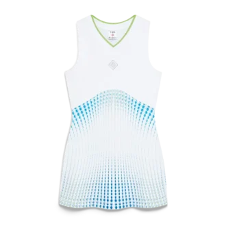 Tennis Printed Racer Dress